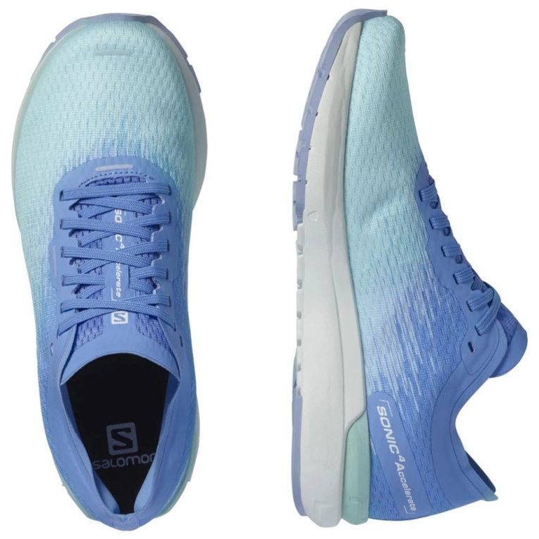 Salomon Sonic 4 Accelerate Women's Running Shoes Blue / Turquoise | CA 58R93